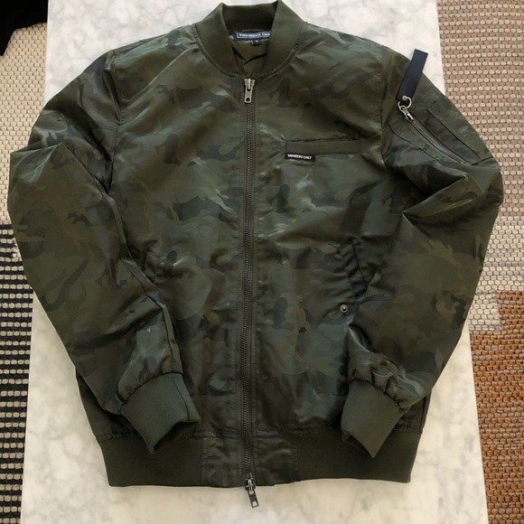 Members Only Jackets & Blazers - Urban Outfitters Members Only Camo Jacket *NEW*